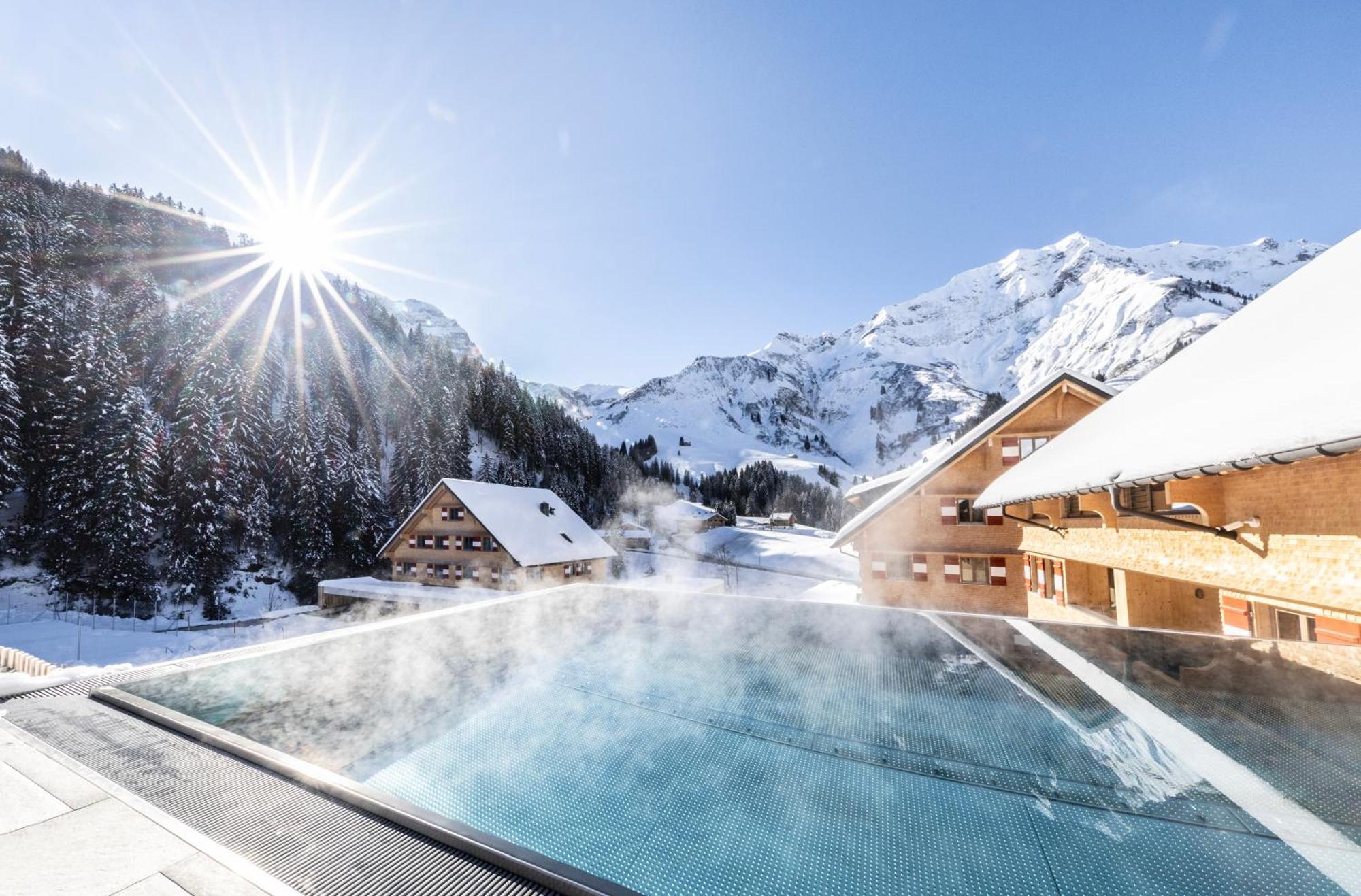 Berghaus Schroecken - Hotel Apartments Spa Dış mekan fotoğraf