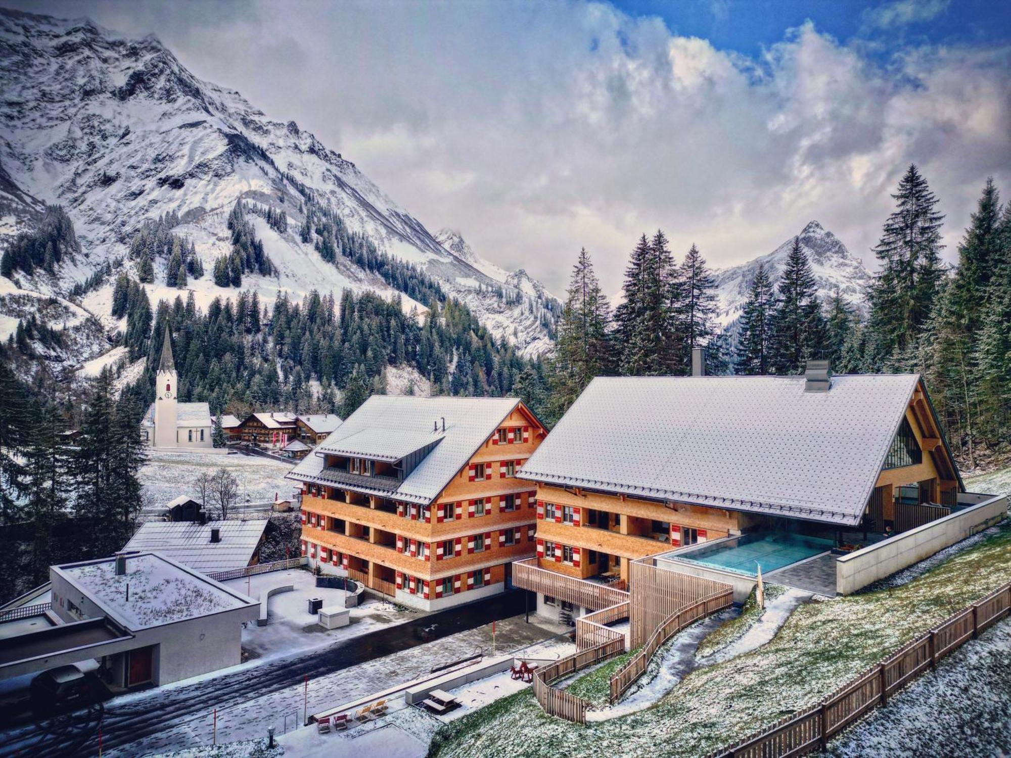 Berghaus Schroecken - Hotel Apartments Spa Dış mekan fotoğraf