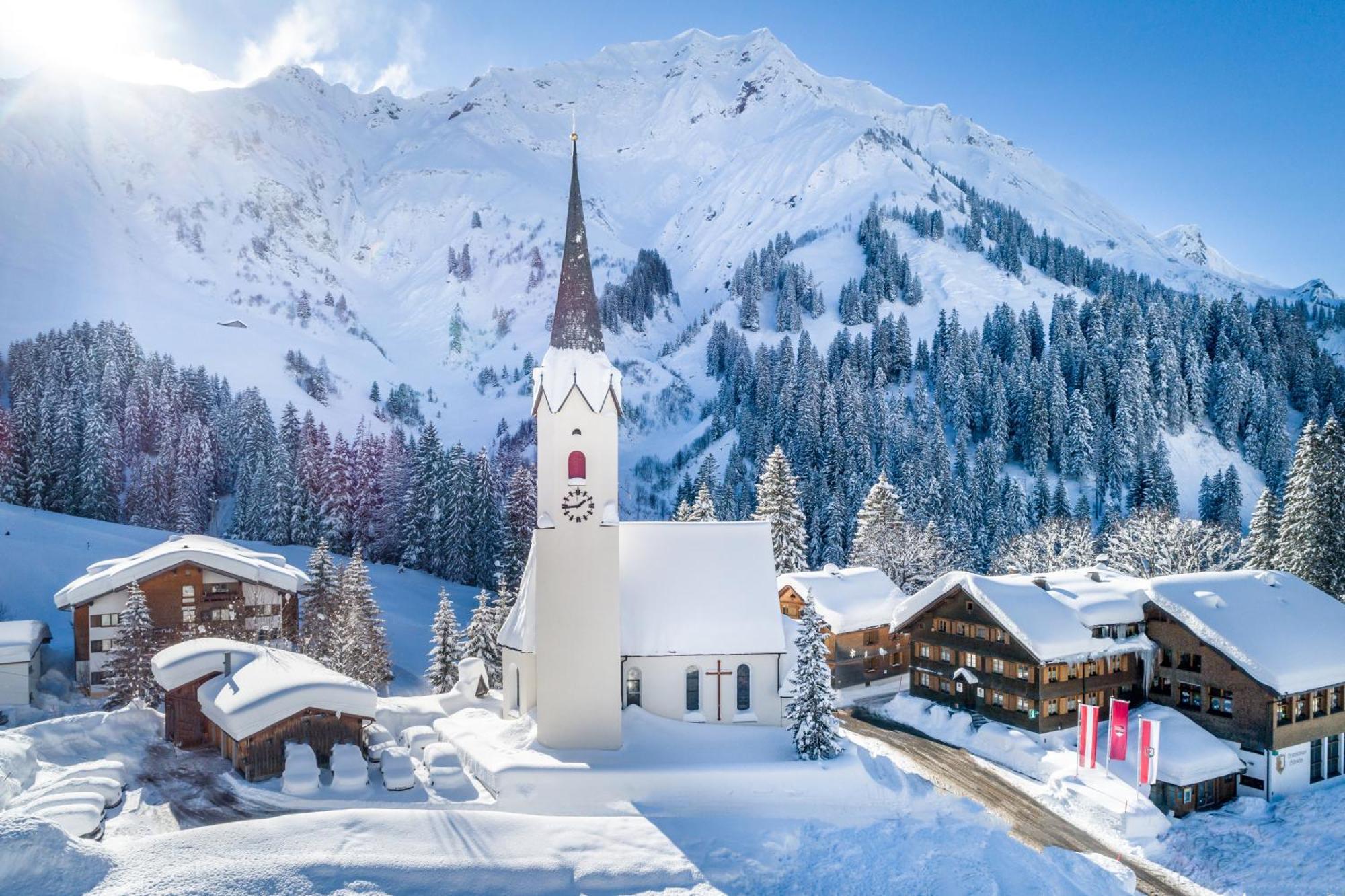Berghaus Schroecken - Hotel Apartments Spa Dış mekan fotoğraf