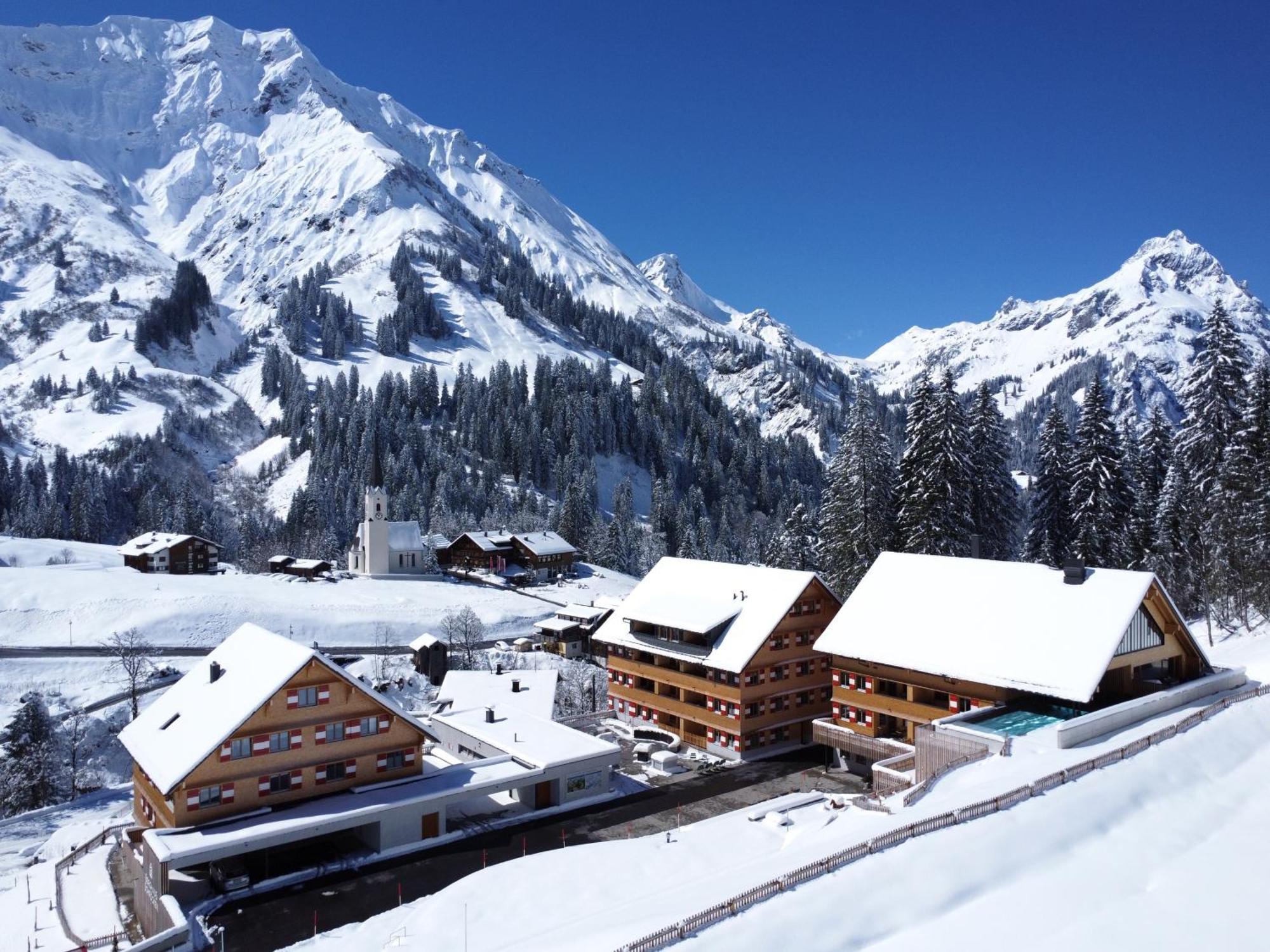Berghaus Schroecken - Hotel Apartments Spa Dış mekan fotoğraf