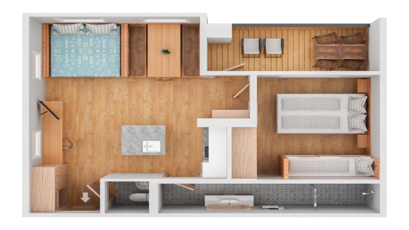 Berghaus Schroecken - Hotel Apartments Spa Dış mekan fotoğraf
