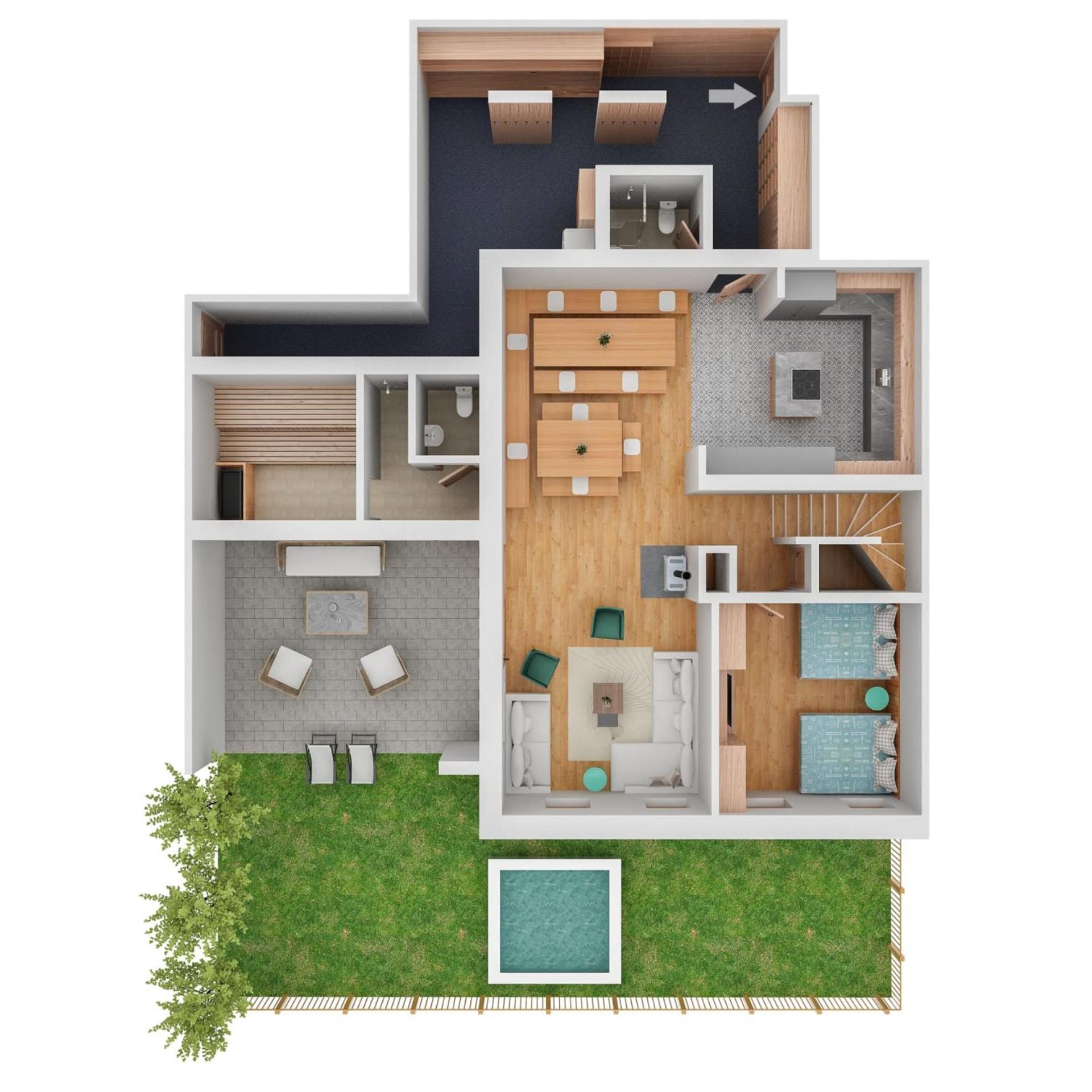 Berghaus Schroecken - Hotel Apartments Spa Dış mekan fotoğraf